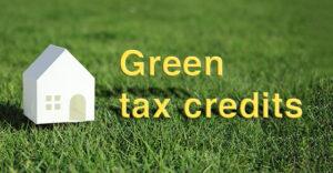 Go green & reduce your taxes